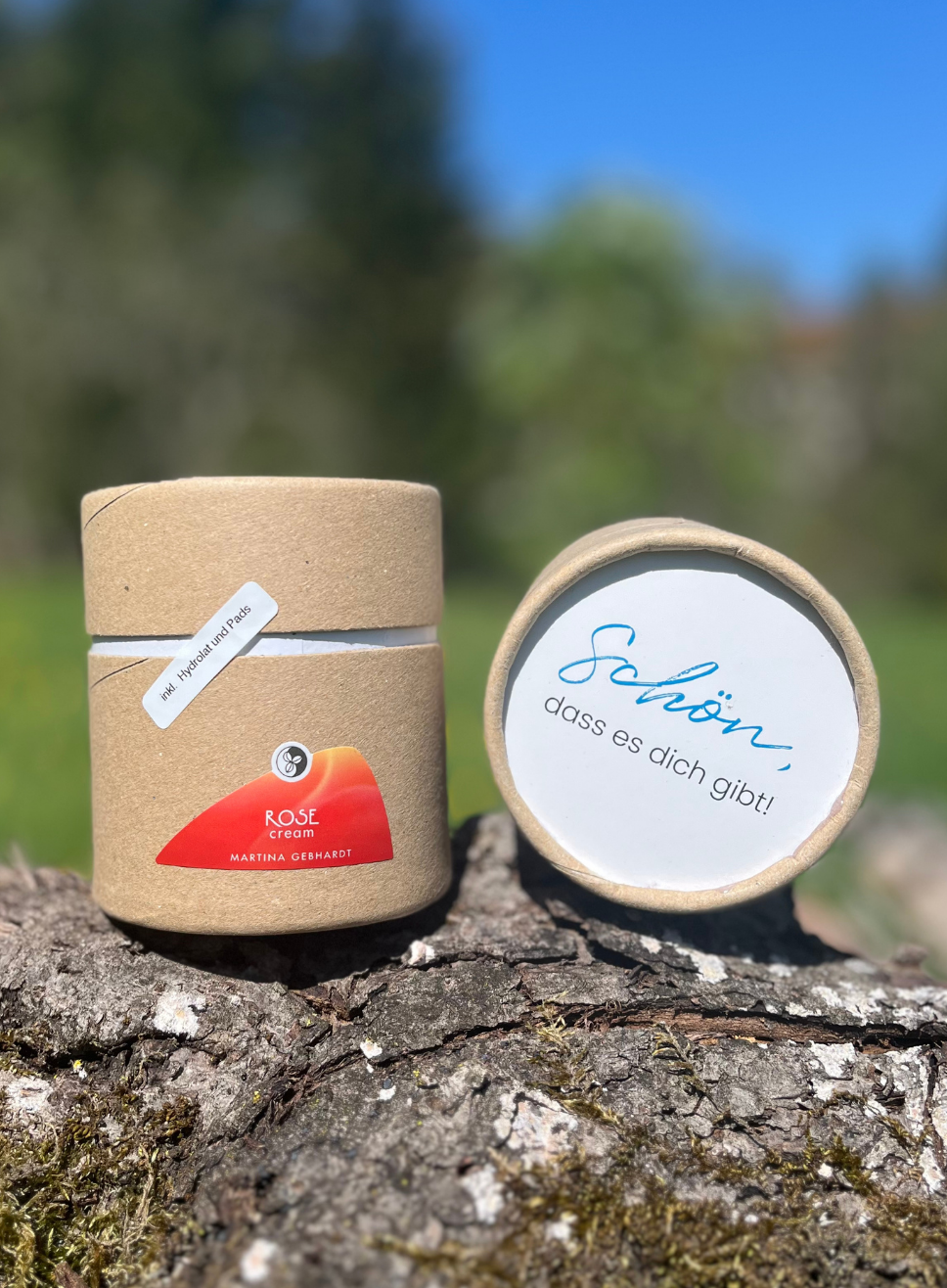 Geschenkset "Schön dass es Dich gibt" - ROSE cream
