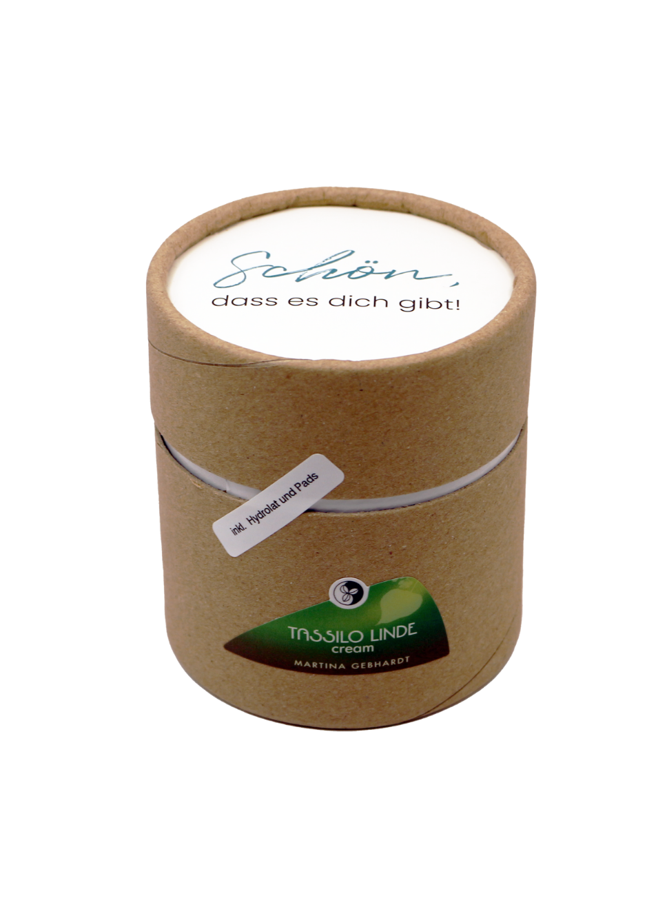 Geschenkset "Schön, dass es Dich gibt" - TASSILO LINDE cream