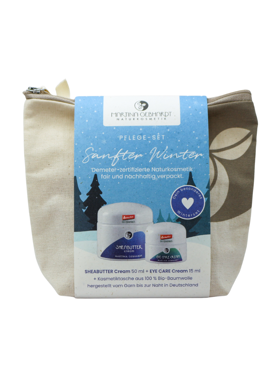 Nachhaltiges Pflege-Set "Sanfter Winter"